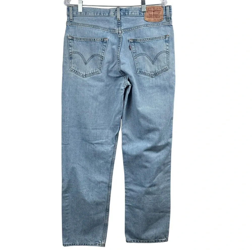 VTG Levi's 550 Relaxed‎ Fit Men's Jeans 32x31 Denim Classic 100% Cotton Straight